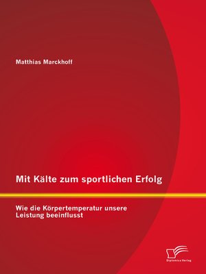 cover image of Mit Kälte zum sportlichen Erfolg